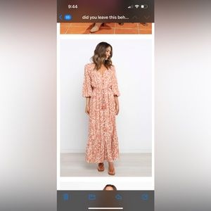 Katerina Dress (Orange)